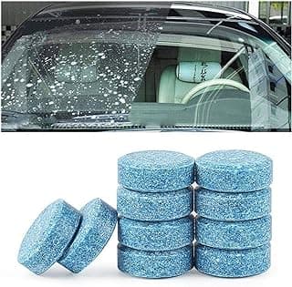 HSR Car Accessories in 10 PCs Car Wiper Detergent Effervescent Tablets Washer Auto Windshield Cleaner Glass Wash Cleaning Tablets - view 1