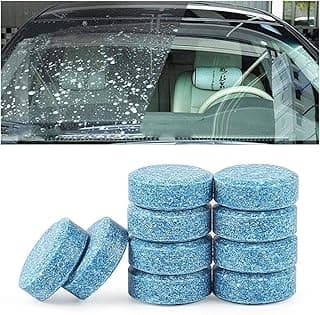 HSR Car Accessories in 10 PCs Car Wiper Detergent Effervescent Tablets Washer Auto Windshield Cleaner Glass Wash Cleaning Tablets